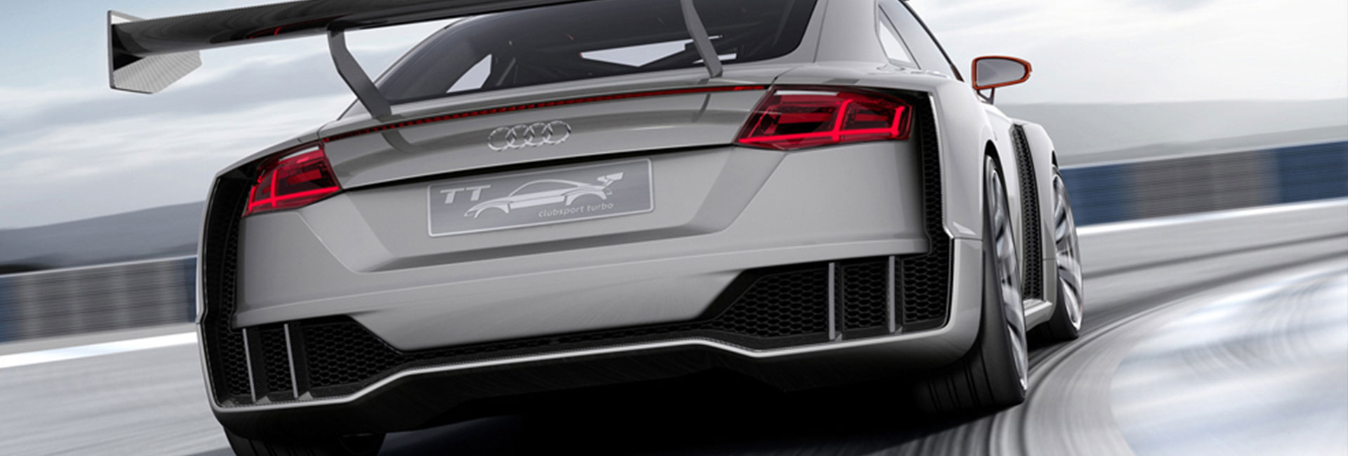 Rear view of the showcar ‘AUDI TT Quattro Sport Concept’
